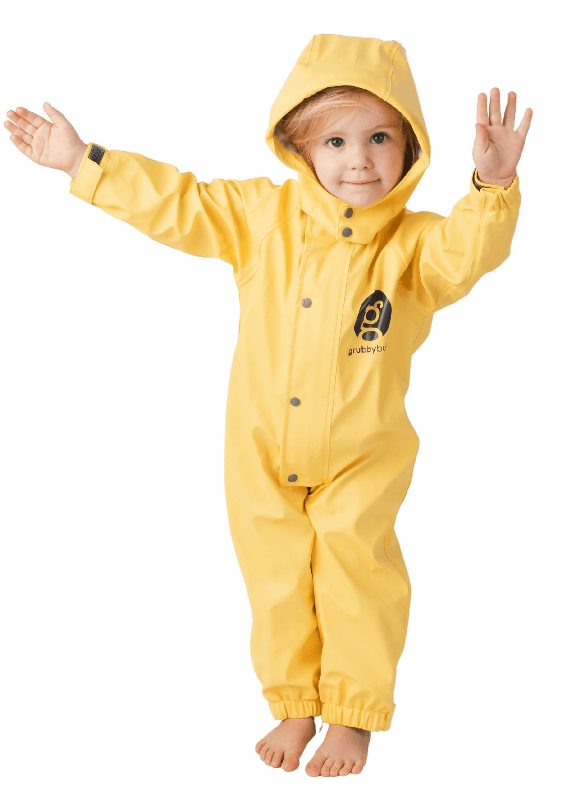 Kid s Puddle Suit Yellow Grubbybub