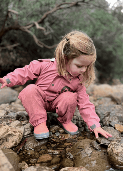 Puddle Suit - Dusty Rose