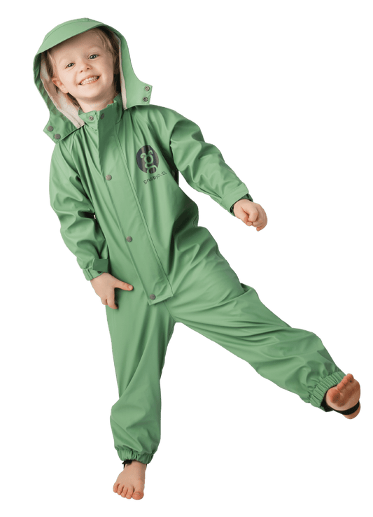 Baby puddle suit with 2025 feet