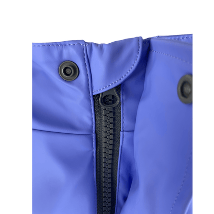 All-Weather Jacket with Mud Guard- Jacaranda