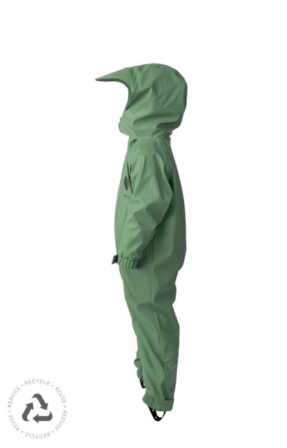 green puddle suit ghost model side view