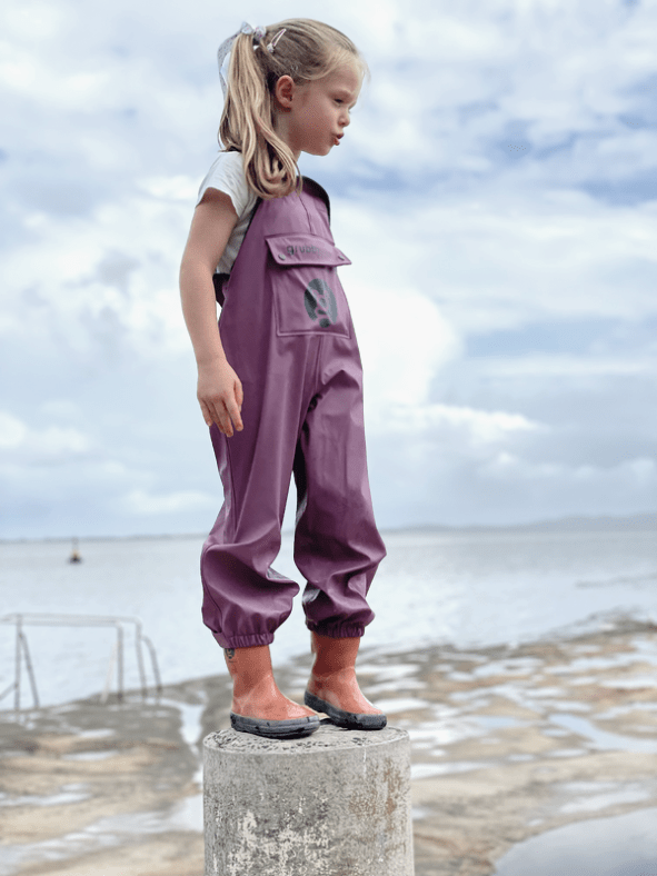 Kids waterproof 2025 rain pants