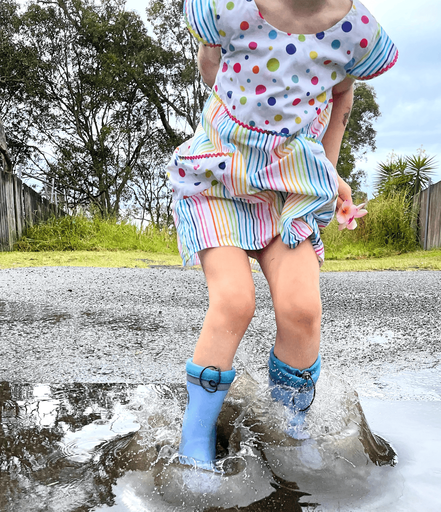 Clear gumboots best sale